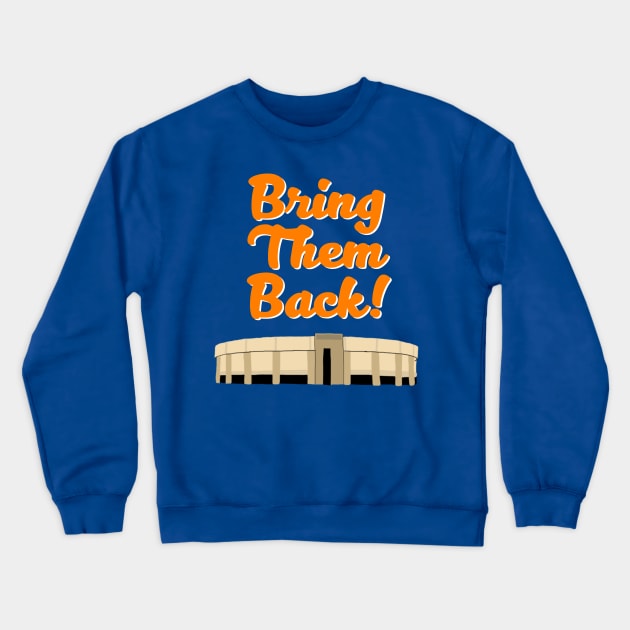 Bring Them Back! - Nassau Coliseum Crewneck Sweatshirt by ny_islanders_fans